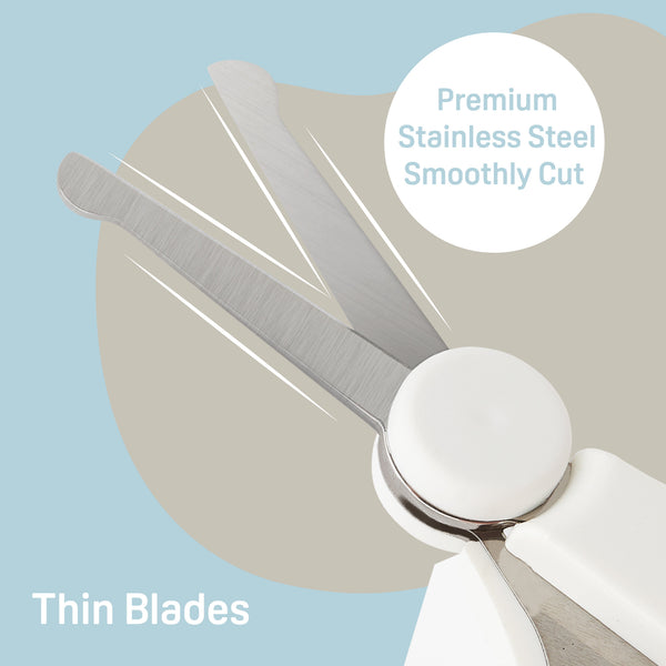Baby Nail Scissors with Rounded Tip, 3 Months