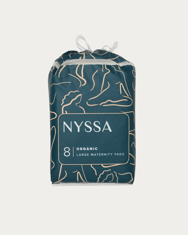 Complete Coverage Organic Cotton Cover Postpartum Pads - MOOGCO Baby