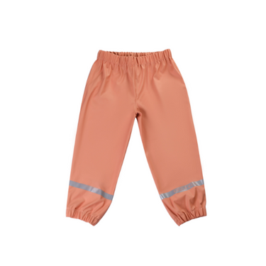 Sunset rain pants for babies, stylish and waterproof, perfect for outdoor adventures.