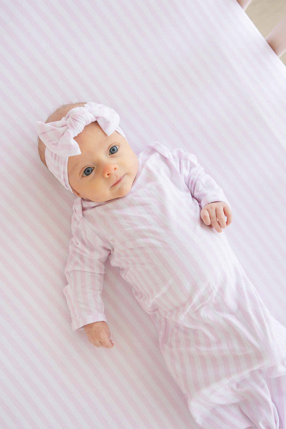 Pink Stripes - Knot Gown