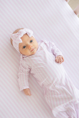 Pink Stripes - Knot Gown