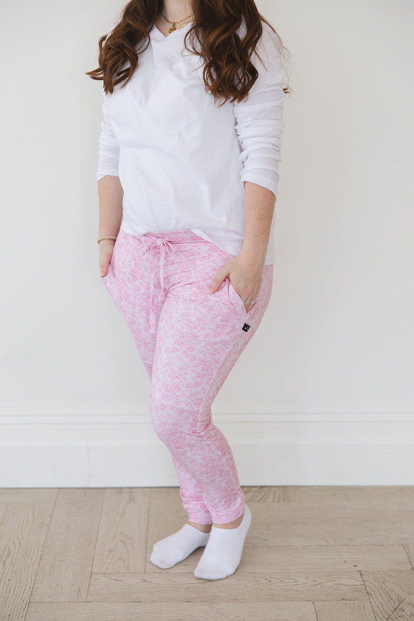 Pink Toile -  Women's Jogger