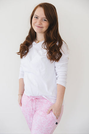 Pink Toile -  Women's Jogger