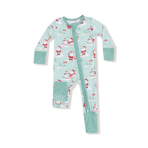 Golfing Santa and Elves - Convertible Romper