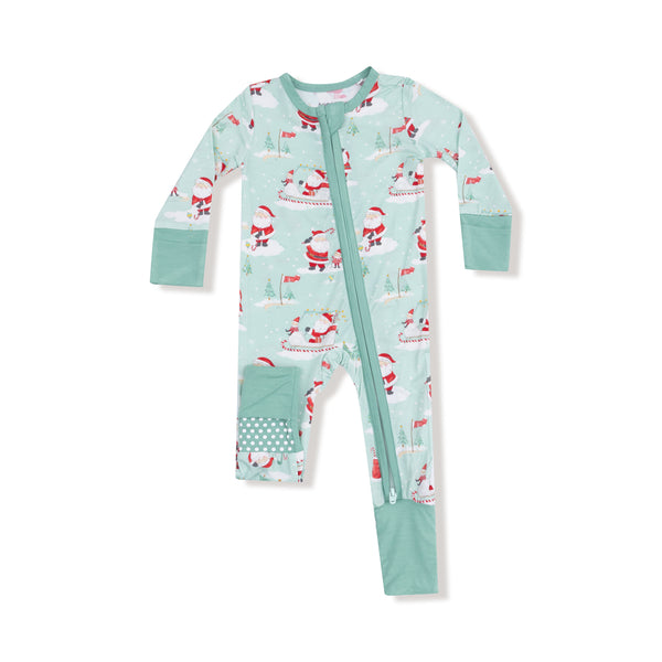 Golfing Santa and Elves - Convertible Romper