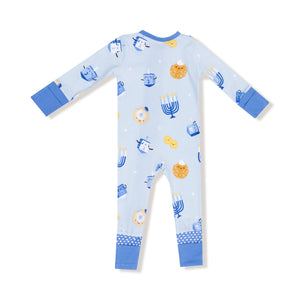 Hanukkah - Blue - Convertible Romper