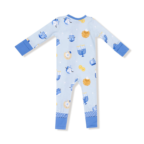 Hanukkah - Blue - Convertible Romper