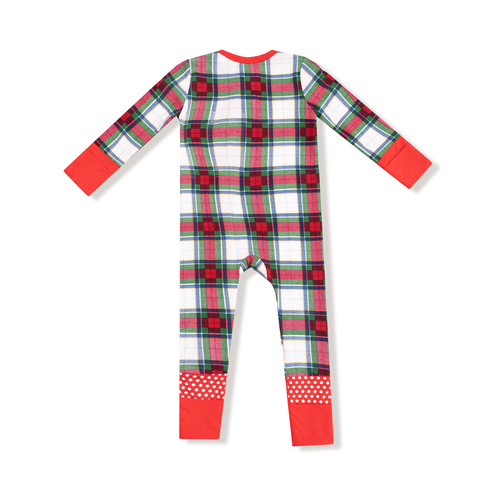 Holiday Plaid - Convertible Romper