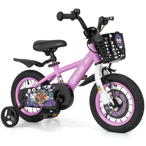 16-inch kids bike for ages 4-8, featuring adjustable handlebar and saddle, perfect for outdoor fun and sport.