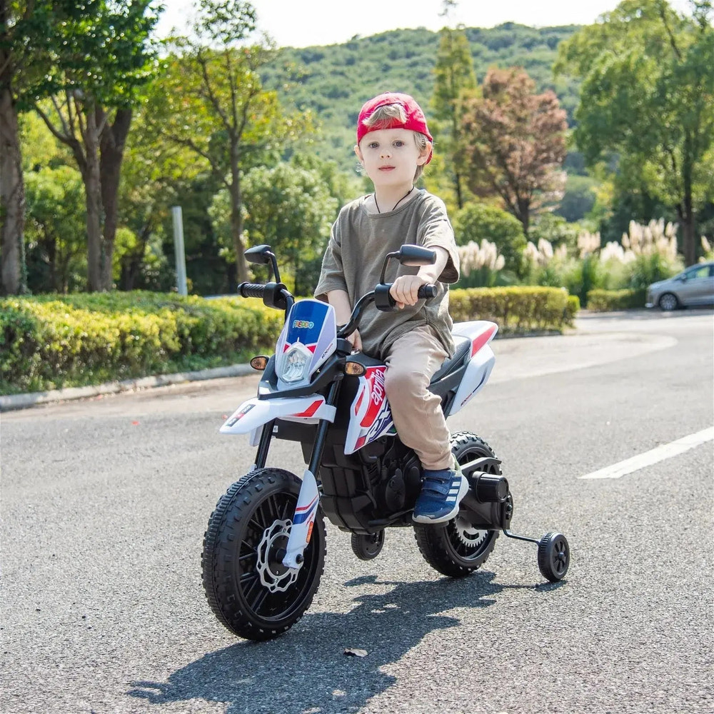 12V Aprilia Motorcycle 1 Seater Ride-on for kids, perfect for outdoor fun and adventure.