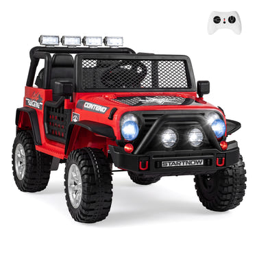 12V Electric 2-Seater Kids Ride On Car with Remote Control for fun and safe outdoor adventures.