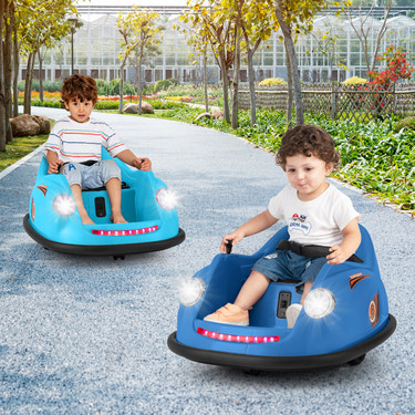12V electric kids ride-on bumper car with remote control, perfect for fun and safe playtime.