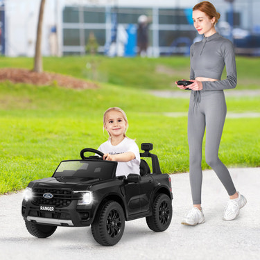 12V Electric Kids Ride on Ford Ranger Car with Remote Control and Music - Fun Toy for Young Adventurers