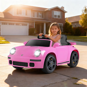 12V Electric Ride On Car RUF CTR with Remote Control and Music for kids - fun toy for outdoor adventures.