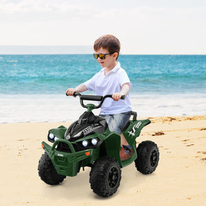 12V Kids Ride On ATV with adjustable speed and comfortable seat, perfect for outdoor fun and adventure.