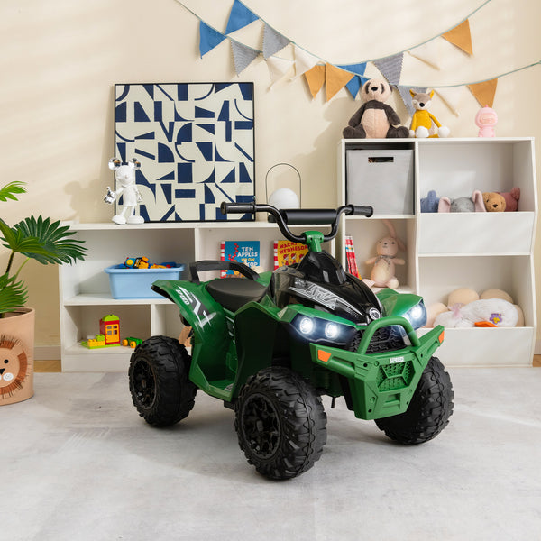 12V Kids Ride On ATV with adjustable speed and comfortable seat, perfect for outdoor fun and adventure.