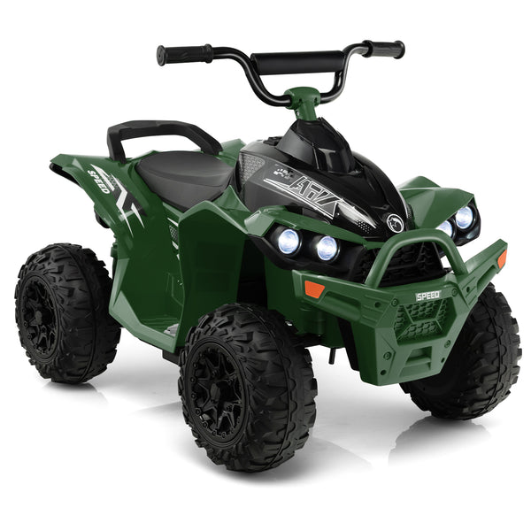 12V Kids Ride On ATV with adjustable speed and comfy seat, perfect for outdoor fun and adventure.