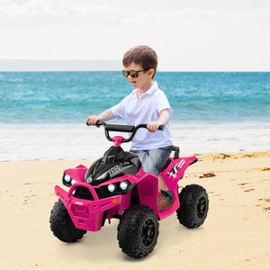 12V Kids Ride On ATV with adjustable speed and comfortable seat, perfect for outdoor playtime adventures.