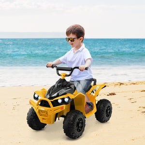 12V Kids Ride On ATV with adjustable speed and comfortable seat, perfect for outdoor fun and adventure.