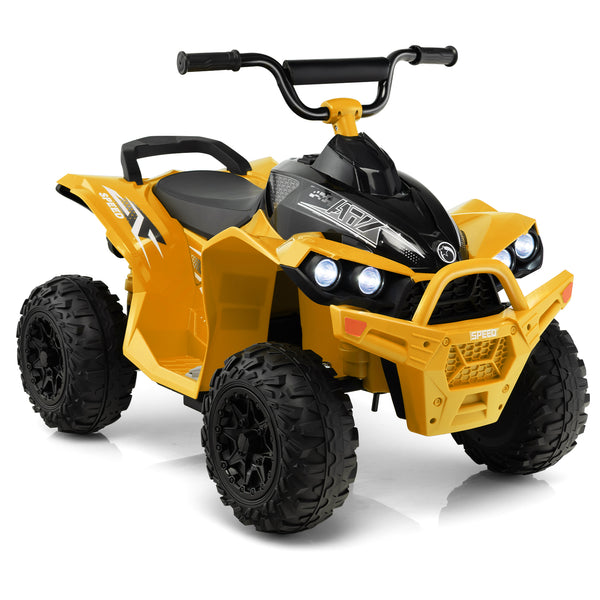 12V Kids Ride On ATV with adjustable speed and comfy seat, perfect for outdoor fun and adventure.