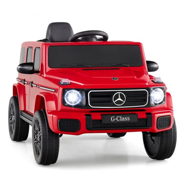12V Kids Ride On Mercedes Benz EQG 580 for ages 3-8, perfect for fun outdoor adventures.