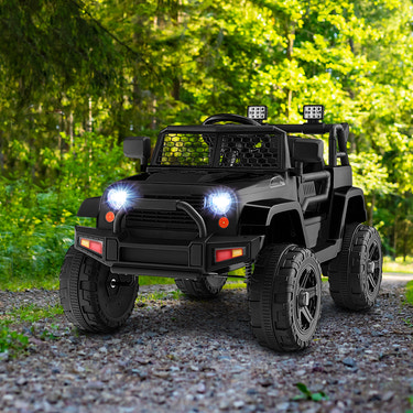 12V Kids Ride On Truck with Remote Control and Headlights - Fun toy for outdoor adventures.