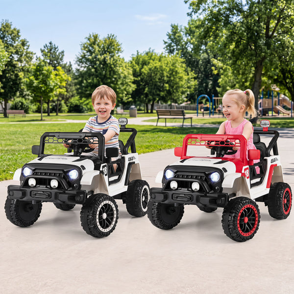 12V Kids Ride on Truck with Remote Control and 3 Speeds