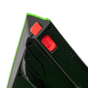 12V Lamborghini 4WD kids ride-on car with remote, angled view showcasing sporty design and vibrant colors.