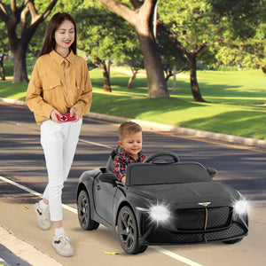 12V Bentley Bacalar kids ride-on car in angle 17, perfect for outdoor fun and adventure.
