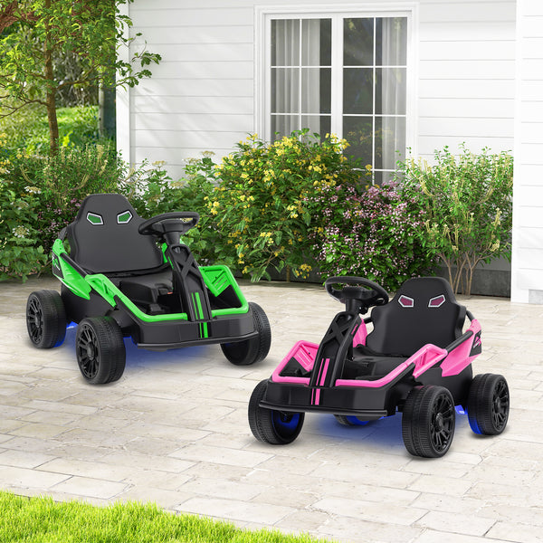 12V electric UTV ride-on car for big kids with remote control and music, shown from angle 2.
