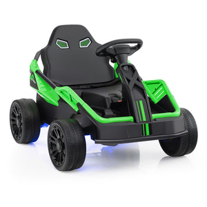 12V electric UTV ride-on car for big kids, featuring remote control and music, shown from angle 3.