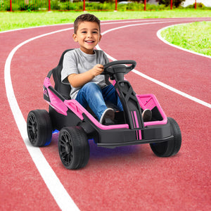 12V electric UTV ride-on car for big kids with remote control and music, shown from angle 9.