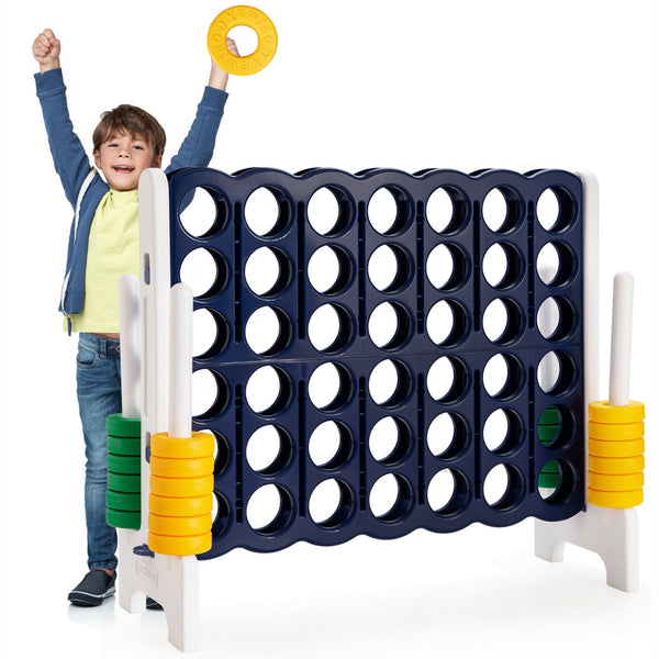 Jumbo 4 in a Row 4-to-Score Giant Game Set - Weather-Resistant