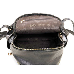 The Sleepy Panda Mini - Vegan Leather Mini Backpack