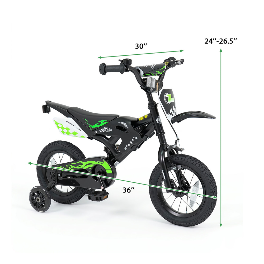 Kids Bike Motorcycle-Inspired for Boy Girl Ages 3-4 Years