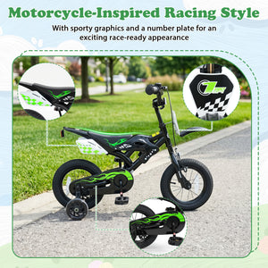 Kids Bike Motorcycle-Inspired for Boy Girl Ages 3-4 Years