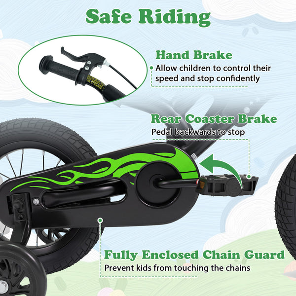Kids Bike Motorcycle-Inspired for Boy Girl Ages 3-4 Years