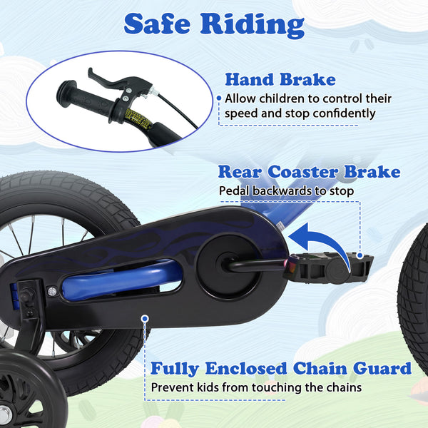 Kids Bike Motorcycle-Inspired for Boy Girl Ages 3-4 Years
