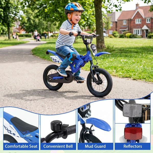 Kids Bike Motorcycle-Inspired for Boy Girl Ages 3-4 Years