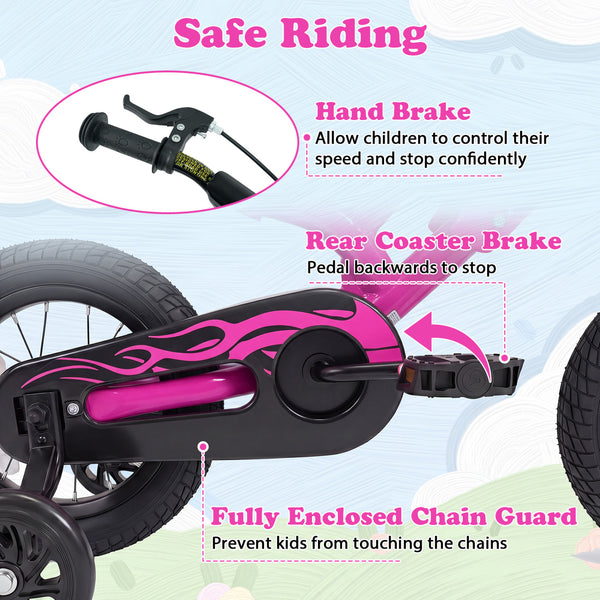Kids Bike Motorcycle-Inspired for Boy Girl Ages 3-4 Years