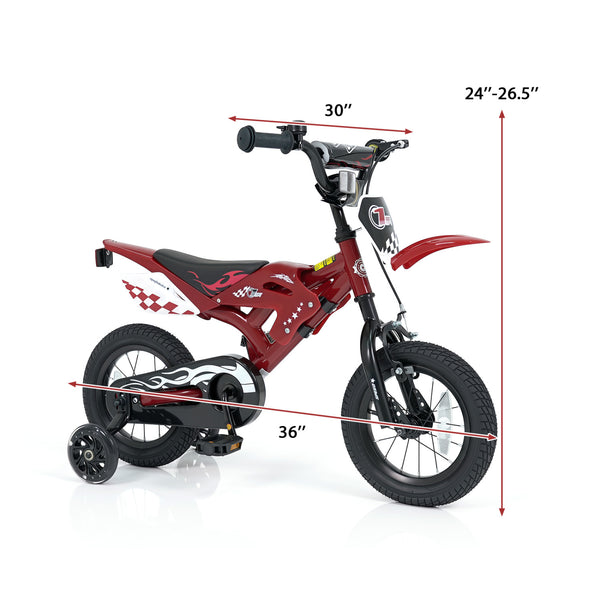 Kids Bike Motorcycle-Inspired for Boy Girl Ages 3-4 Years