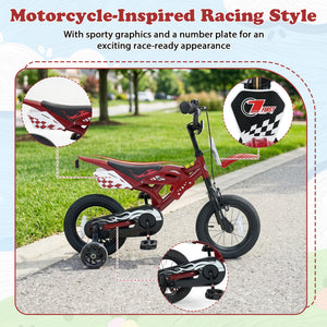Kids Bike Motorcycle-Inspired for Boy Girl Ages 3-4 Years
