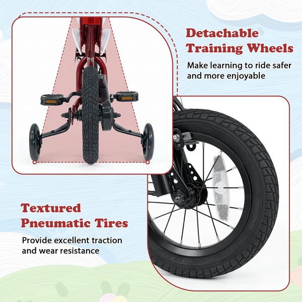 Kids Bike Motorcycle-Inspired for Boy Girl Ages 3-4 Years
