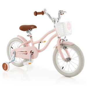 16 Inch Kids Bike with Front Handbrake and 2 Training Wheels