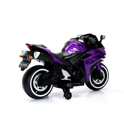 12V Kids' Electric Motorcycle Ride-On Toy for Ages 3–6