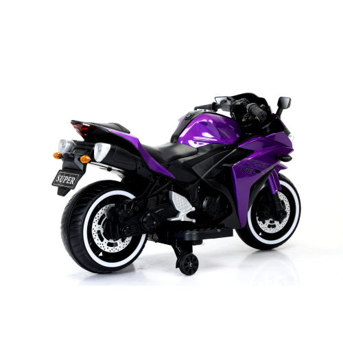 12V Kids' Electric Motorcycle Ride-On Toy for Ages 3–6
