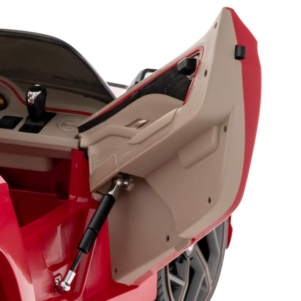 12V Bentley Bacalar kids ride-on car in angle 14 view, perfect for outdoor play and fun adventures.