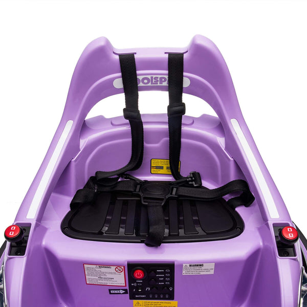 ToyRides Elite 12V Ride On Bumper Car for Kids, 1.5-5 Years Old, Purple