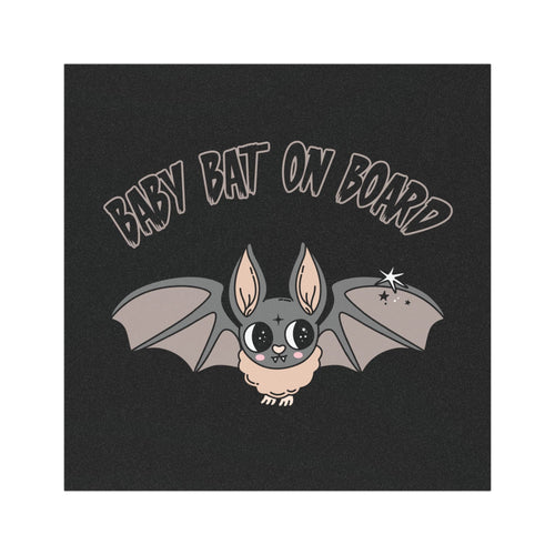 Baby Bat on Board Car Magnet
