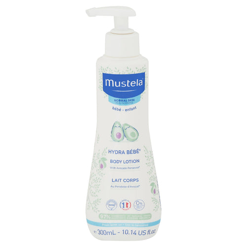 Mustela Hydra Bébé Body Lotion, 10.14 Fl Oz, hydrating lotion for baby's delicate skin.